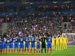 En 2016, la Selección gala realizó un evento similar previo al partido que el equipo francés disputó frente a Suecia. TWITTER / @equipedefrance
