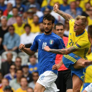 Italia visita a Suecia en la ida por un boleto al Mundial