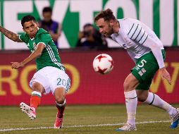 Antes de la Copa Confederaciones, el Tri enfrentó a Irlanda del Norte, que viajó sin sus jugadores estelares al duelo en EU. MEXSPORT/O. Aguilar