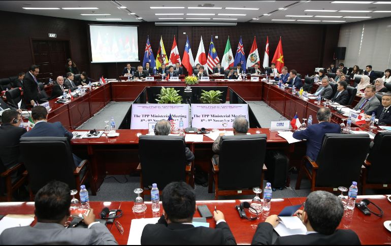 Los ministros de los países que integran el TPP alcanzaron un entendimiento y que harán un anuncio este viernes. AFP/N. Nguyen