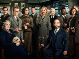 Elenco principal de la cinta 'Asesinato en el expreso de oriente'. ESPECIAL