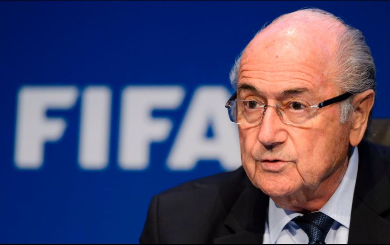 Joseph Blatter dejó la presidencia de la FIFA en el 2015, envuelto en un escándalo de corrupción. AFP/ARCHIVO