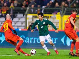 Joel Sánchez vio mejoría en el empate 3-3 que obtuvo la Selección mexicana ante Bélgica. MEXSPORT/E. Alonso