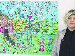 Ale RB. La artista plástica llega a Tapalpa. EL INFORMADOR/F. González