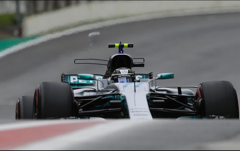 El piloto de Mercedes sumó este sábado su tercera ''pole position'' de la temporada. AP / N. Atoine
