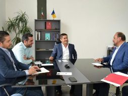 El secretario Tomás Figueroa acuerda junto a la CEDHJ trabajar en un agenda común para evitar la discriminación en el trabajo. TWITTER / @CEDHJ