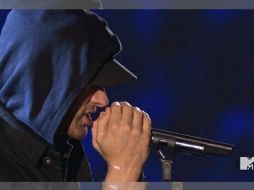 Eminem no aparecía en unos MTV EMA desde hace cuatro años.Twitter / @MTV
