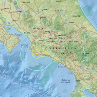 Sismo de magnitud 6.5 sacude Costa Rica