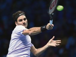 Roger Federer. El número dos del mundo superó ayer al estadounidense Jack Sock. AFP