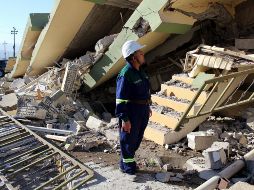 El sismo que afectó la montañosa frontera entre ambos países provocando al menos 400 muertos y más de seis mil 500 heridos. EFE / A. Abdulkhaleq