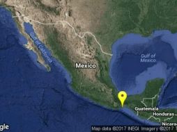 El primer temblor ocurre a las 00:04horas, a 12 kilómetros al noroeste de Santa María Atzompa, en Oaxaca. TWITTER / @SismologicoMX