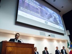 El secretario Roberto López señaló que durante la última administración se han brindado mejores condiciones para los migrantes. ESPECIAL / Segob