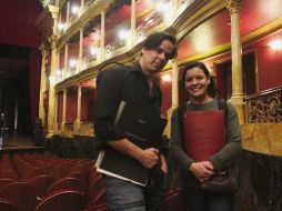 Talento venezolano. Los concertinos Iván Pérez y Angélica Olivo forman parte de la OFJ desde hace dos años. EL INFORMADOR/E. Barrera