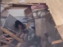 Tumban el piso durante fiesta universitaria