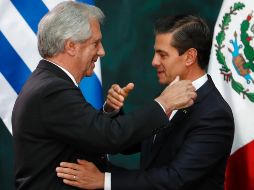 Uruguay es el único socio de Mercosur con el que México tiene un TLC, desde 2004. AP / E. Verdugo