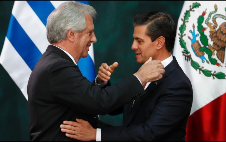 Uruguay es el único socio de Mercosur con el que México tiene un TLC, desde 2004. AP / E. Verdugo