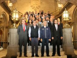 Miguel Ángel Mancera Espinosa, presidente de la Conago, dijo que el nuevo programa abonará en beneficios a la comunidad migrante, como el facilitar el proceso de comprobación de la nacionalización. TWITTER / @ManceraMiguelMX