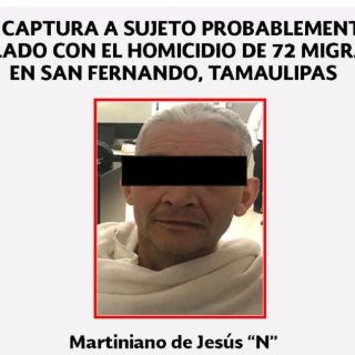 Cae "El Pata de Queso", presunto implicado en matanza de San Fernando