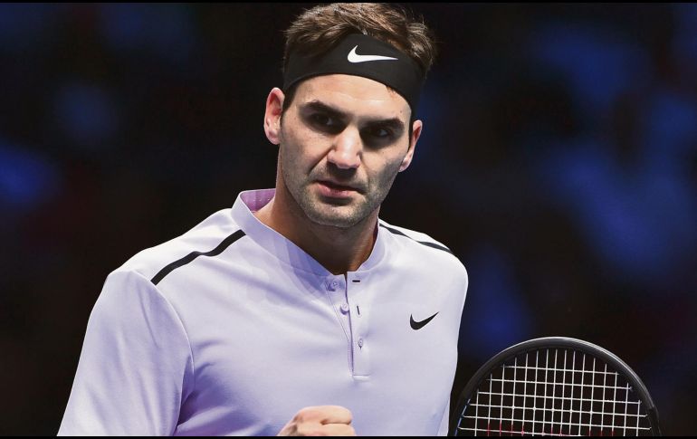 Roger Federer. Tras la salida anticipada de Rafael Nadal, es el favorito al título. AP