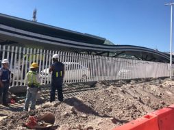 Las obras en el Aeropuerto Internacional de Guadalajara se detuvieron hasta este martes 14 de noviembre. ESPECIAL