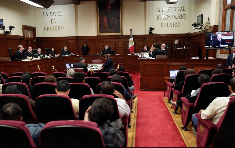 La Primera Sala de la Corte avaló por unanimidad la propuesta del ministro Alfredo Gutiérrez Ortiz Mena. SUN / ARCHIVO