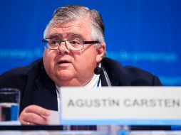 Agustín Carstens dejará de ser el presidente del CMFI a partir del 1 de diciembre. AFP / ARCHIVO