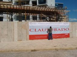 En septiembre ya se había clausurado de manera temporal el proyecto debido a que no se tenía la autorización de la Semarnat. ESPECIAL/ @PROFEPA_Mx