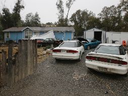 Casa de Kevin Janson Neal, que el martes 14 de noviembre asesinó a cinco personas en Tehama, California. AP/R. Pedroncelli