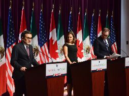 Los ministros instruyeron a los jefes negociadores 'enfocarse en avanzar las discusiones sobre propuestas presentadas tanto como sea posible'. AP/Archivo