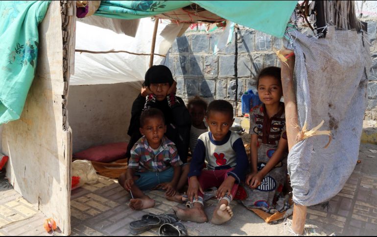 Según la ONU, 11 millones de niños yemeníes necesitan ayuda urgente para sobrevivir. AFP/ A. HYDER