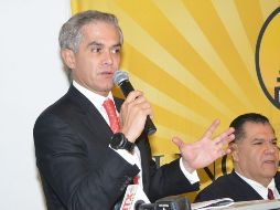 Mancera aseguró que mantiene su aspiración para ser candidato presidencial por el Frente Ciudadano. NTX/ ARCHIVO