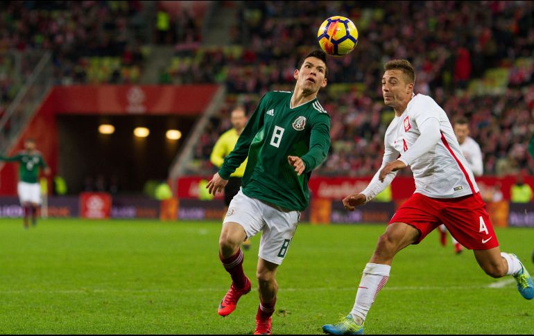 En su más reciente partido, la Selección mexicana derrotó 1-0 a Polonia en Gdansk. MEXSPORT/ARCHIVO