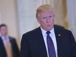 Los republicanos confían en enviar una iniciativa negociada para que Trump la firme en Navidad. AFP / M. Ngan