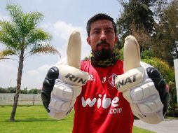 Miguel Fraga. El michoacano será el custodio de los tres palos rojinegros esta noche ante los Tuzos. EL INFORMADOR/M. Vargas