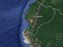 Ecuador vivió dos sismos el viernes, sin víctimas mortales. TWITTER/@MonitorSismico