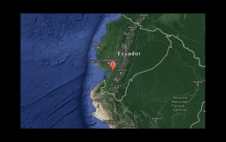 Ecuador vivió dos sismos el viernes, sin víctimas mortales. TWITTER/@MonitorSismico