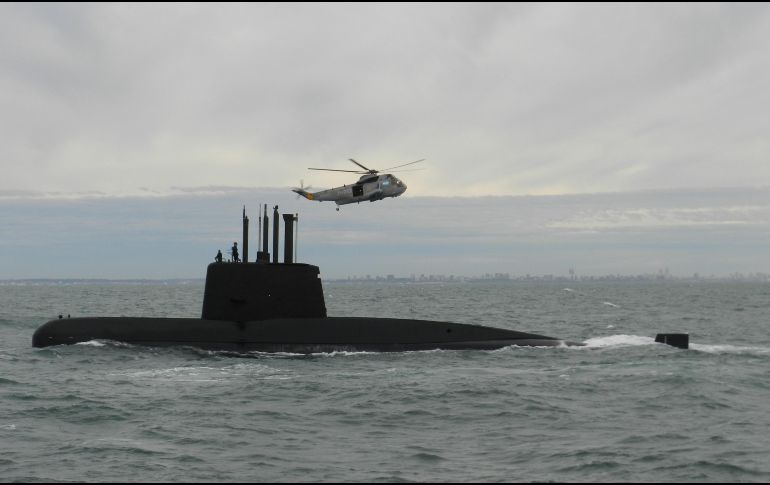 La última comunicación con el submarino fue la mañana del miércoles. EFE