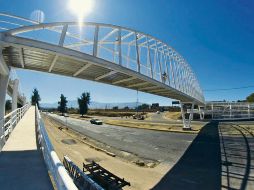 Aristóteles Sandoval acentuó los beneficios de los puentes en Ixtlahuacán de los Membrillos. ESPECIAL