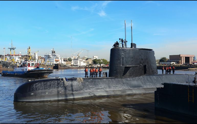 Tres buques y un avión de las Fuerzas Armadas brasileñas ya están apoyando en la búsqueda del submarino ARA San Juan. AP/ ARCHIVO