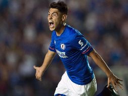 Felipe Mora celebra su gol ante Veracruz. MEXSPORT/J. Ramírez
