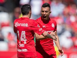 Endiablado. Fernando Uribe anota doblete para los escarlatas. MEXSPORT/J. Ramírez