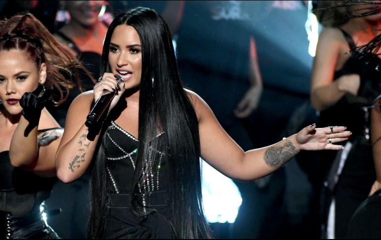 Demi Lovato cantó su tema 