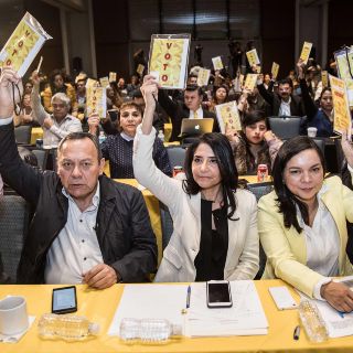El PRD aprueba alianza con PAN y MC en Frente Ciudadano