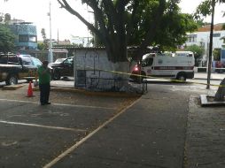 El hombre fue trasladado a las instalaciones de la Cruz Verde Ernesto Arias. ESPECIAL/ Policía de Guadalajara