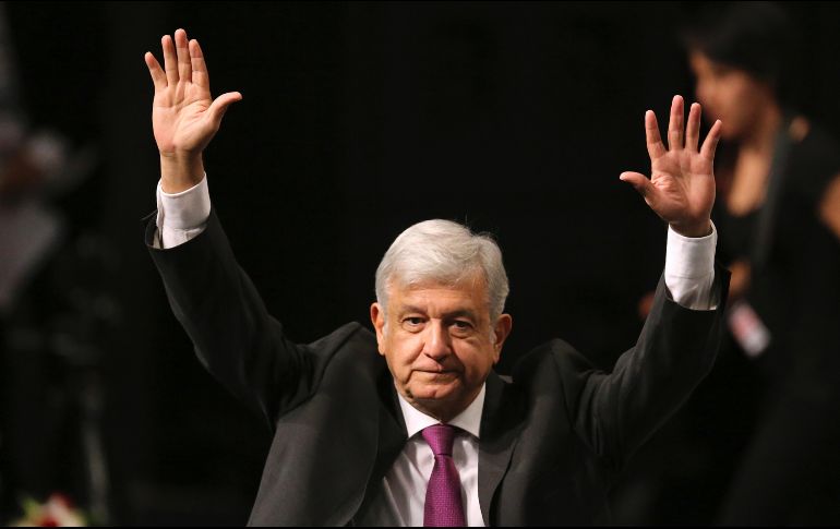 El aspirante está postulándose por tercera vez a la presidencia de México. AP/ M. Ugarte