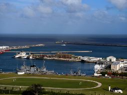 Un submarino está desaparecido desde la semana pasada con 44 marinos a bordo en Argentina. AFP / E. Abramovich