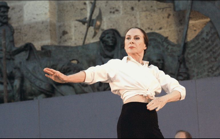 Pilar Rioja. La bailarina, honrada por toda una vida de excelencia y trabajo. EL INFORMADOR/A. García