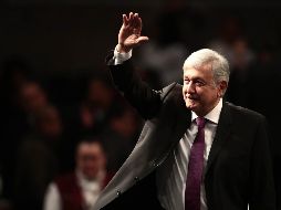 El presidente de Morena, Andrés Manuel López Obrador, durante la presentación del Proyecto Alternativo de Nación 2018-2024. SUN/A. Acosta