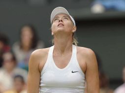 Maria Sharapova. La rusa regresó este año a las canchas tras 15 meses de suspensión por dopaje. AP