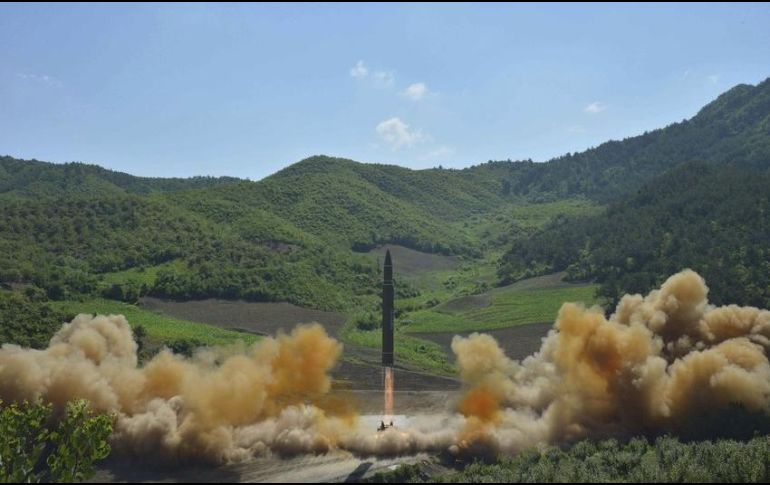Corea del Norte estima que la decisión de Trump es un absurdo y una farsa con respecto a la paz. EFE / ARCHIVO